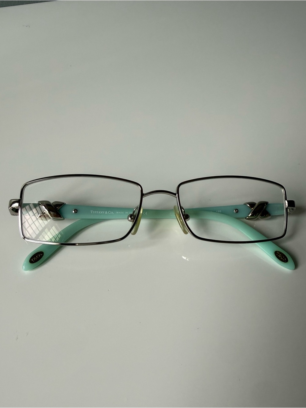 Tiffany & Co. Eyeglasses TF 1025 6001 Silver Blue 52mm - Picture 4 of 8